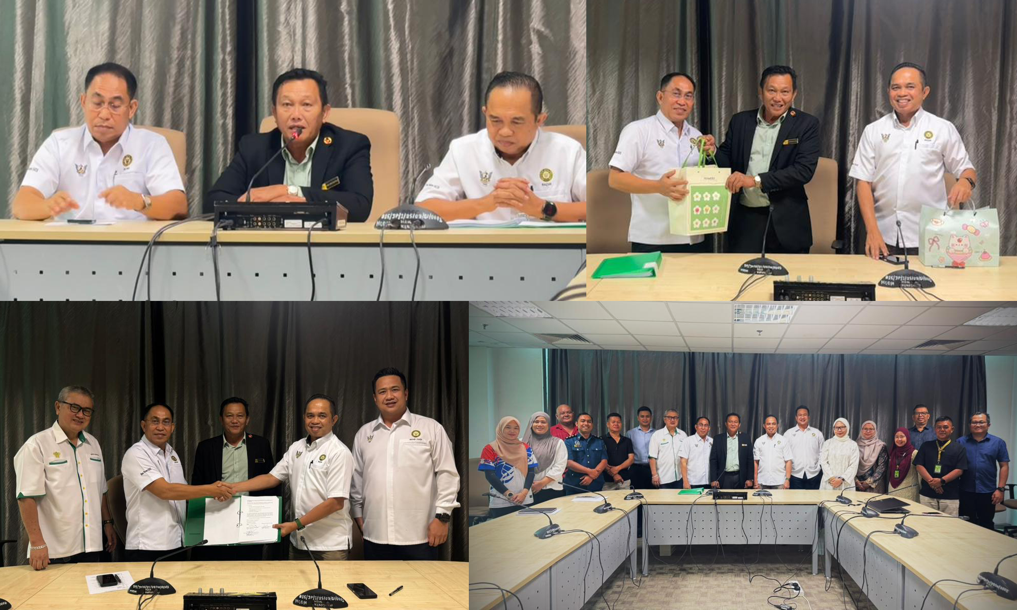 Serah Tugas Setiausaha Majlis Daearah Dalat & Mukah